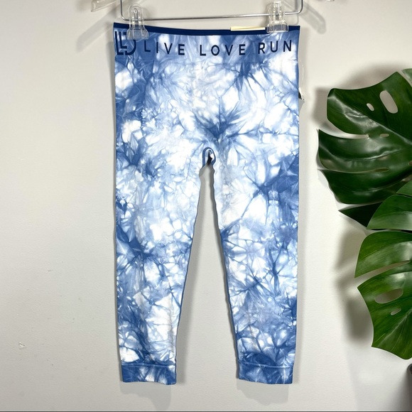 NWT Live Love Dream crop tie dye legging M